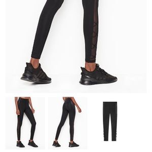 Victoria Secret Sport leggings, w/ meshpanel  NWT